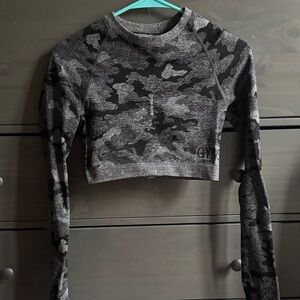 Gymshark Camo Crop